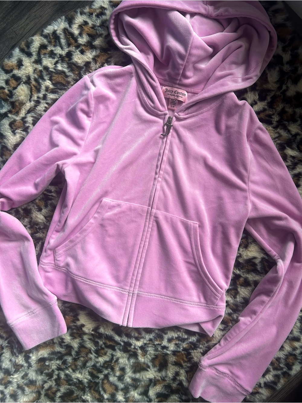 NWOT Lilac Juicy Couture Velour Zip Tracksuit Top